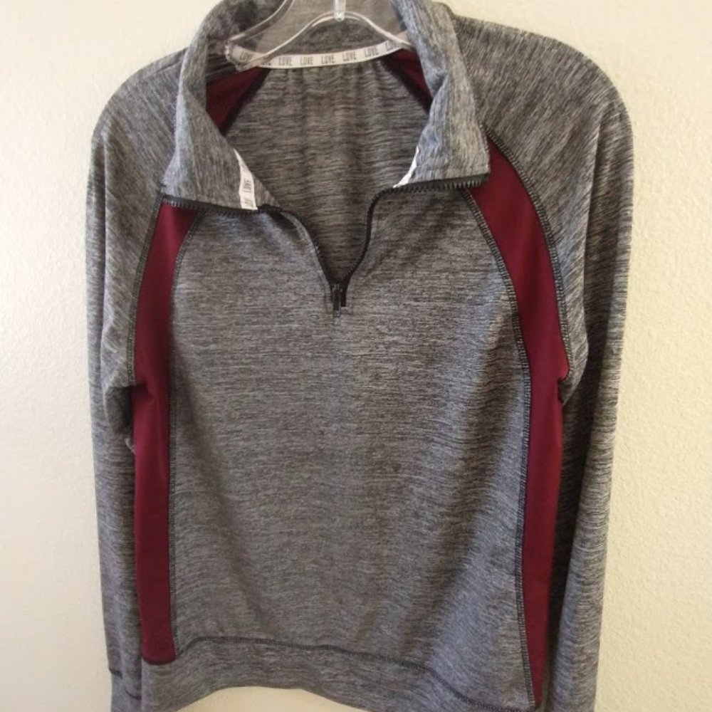 Athletic Pullover LONG SLEEVE SHIRT - by LOVE - Medium